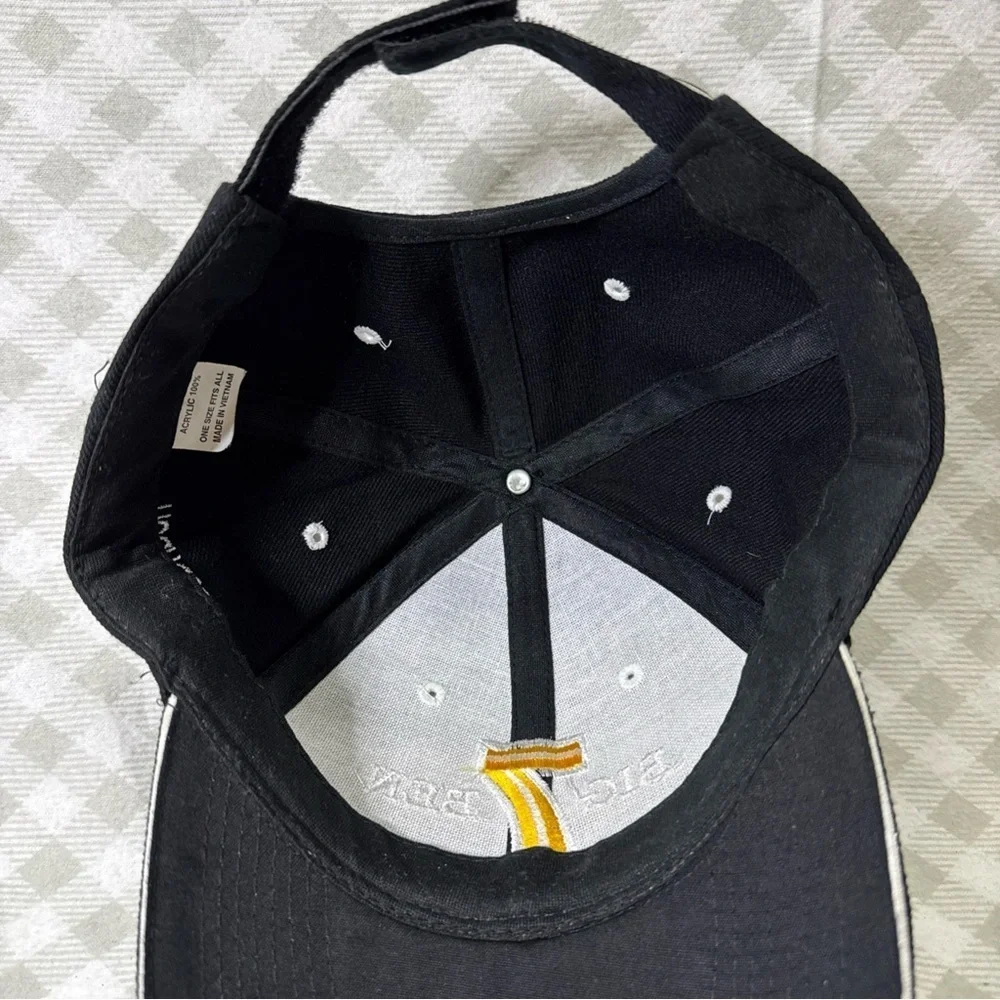 Pittsburgh Steelers Big Ben Roethlisberger ￼Hat #7 NFL Snapback Black Adjustable